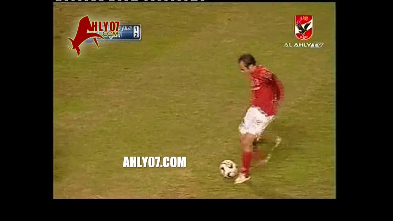 شاهد هدف عالمي لتريكة في مرمي المقاولون العرب بتاريخ 11 يناير 2007