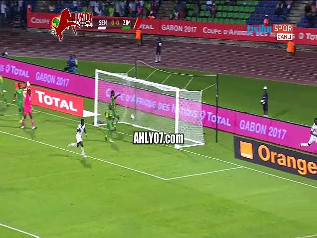 أهداف فوز السنغال 2 زيمبابوي 0 كأس أمم افريقيا  2017