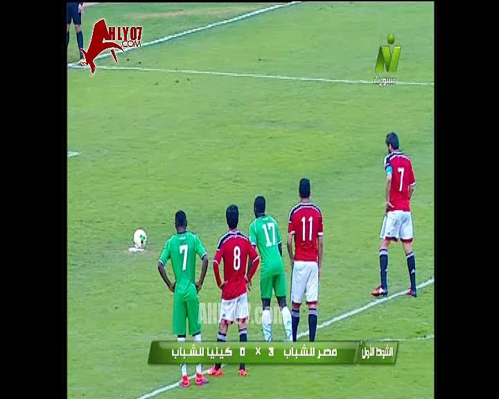 هدف منتخب مصر الأول للشباب في كينيا مقابل 0 كريم نيدفيد وديا 20 فبراير 2017