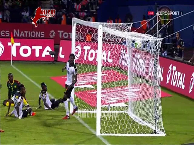 شاهد اهداف درامية الكاميرون 2 غانا 0 قبل نهائي افريقيا والصعود للنهائي 2017