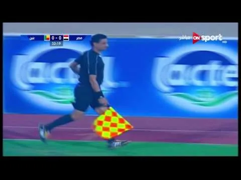 شاهد أول هدف لمنتخب مصر المحليين يحرزه عمرو مرعي في بنين وديا 27 مارس 2017