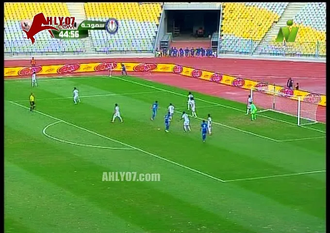 شاهد هدف ثاني عالمي لسموحه مانجا في جنش لم يراه سوى في شباك الزمالك 0-2 الدوري