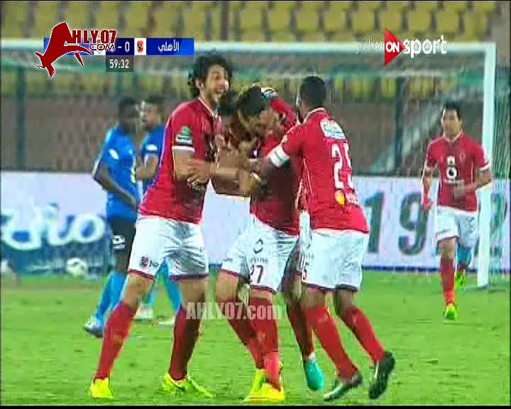 شاهد أهداف الأهلي 4 الداخلية 0 سعد سمير ووليد سليمان وسليماني كوليبالي الدوري 1 ابريل 2017
