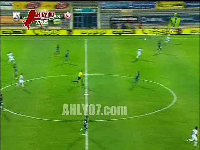 شاهد لاعب انبي بيمرمط ويهين باسم مرسي في مباراة الزمالك