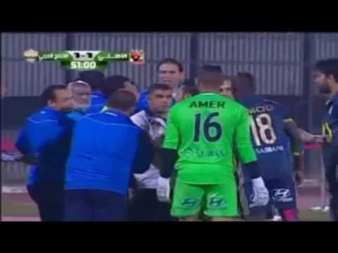هدف الأهلي الأول في الانتاج الحربي مقابل 1 أجاي 30 ابريل 2017
