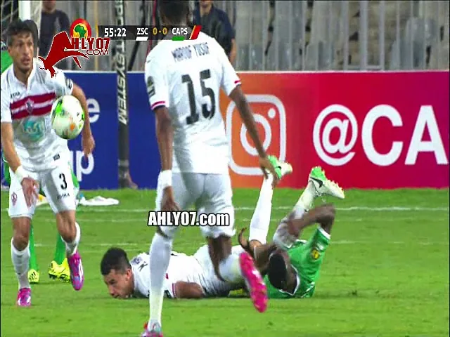 يحدثونك عن الروح الرياضية ؟ شاهد الزمالك يسجل هدفه الأول اثناء سقوط لاعبس كابس يونايتد ولم يخرجوا الكرة