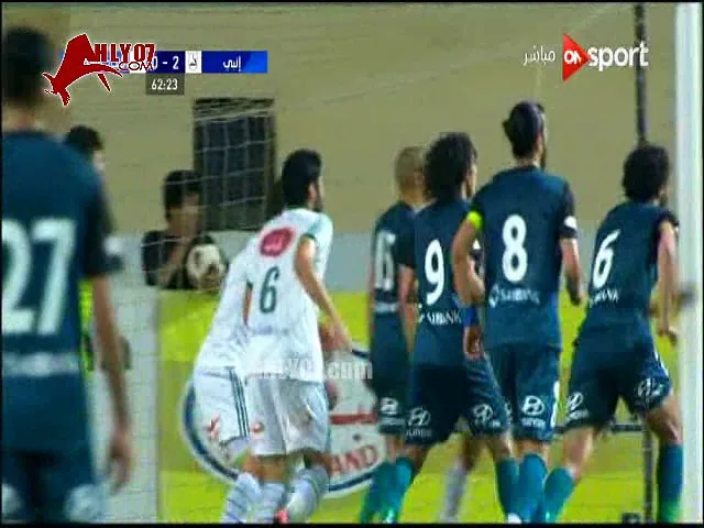 شاهد مدافع الاتحاد السكندري يسجل هدف في مرماه بكل "معلمه" وعيديه لانبي قبل العيد