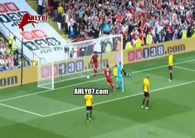 عاجل شاهد أول هدف لمحمد صلاح في الدوري الانجليزي بقميص ليفربول بحركة كاراتيه ينتزع به التقدم امام واتفورد
