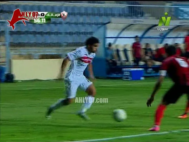 شاهد بالحكام الزمالك يتقدم على الداخلية بضربة جزاء مشبوهة من الحكم محمد معروف