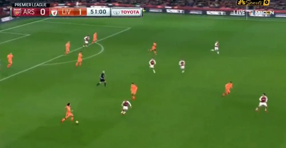 شاهد هدف عالمي لمحمد صلاح ليفربول في مرمى الارسنال خيالي واكثر من رائع في الدوري الانجليزي