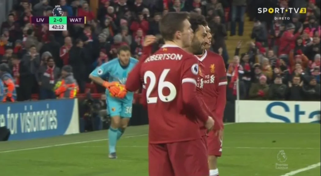 عاجل شاهد محمد صلاح يحرز الهدف الثاني له ولليفربول في واتفورد بالدوري الانجليزي مقابل 0 ويعزز صدارته للقب الهداف